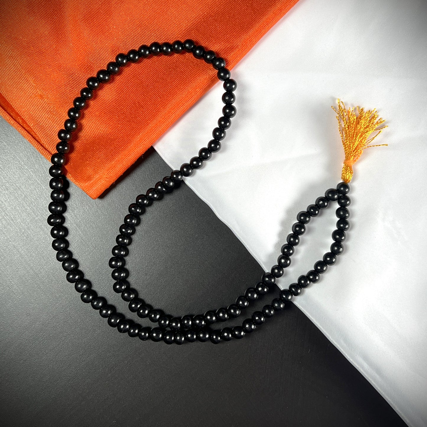 Karungali Malai 108+1 Beads Ebony Wood - Govt. Certified