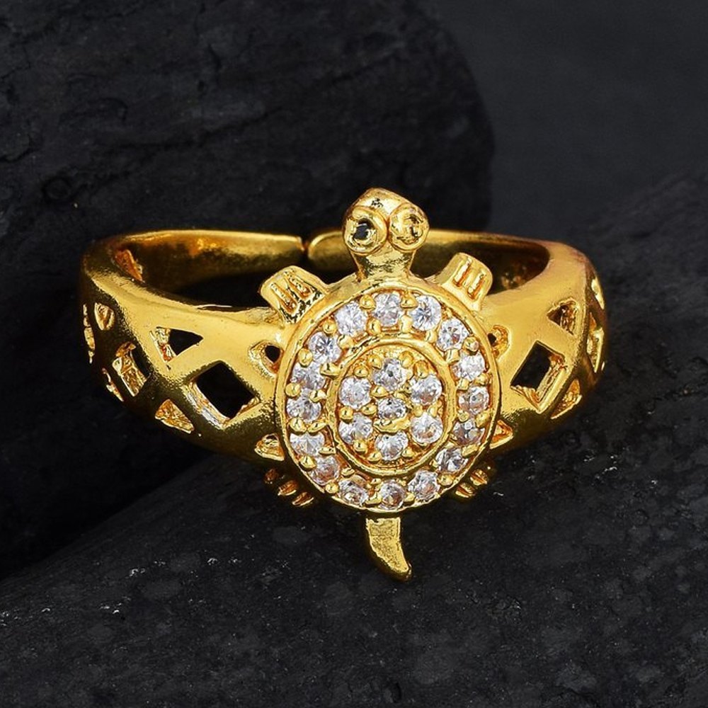 Turtle Gold Plated Ring